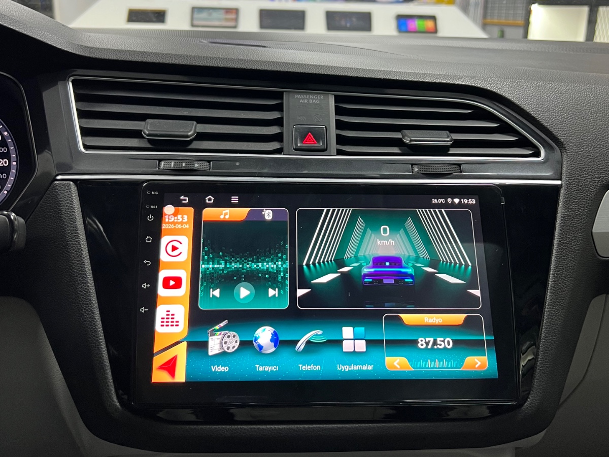 Volkswagen Tiguan Multimedya uygulamamız .